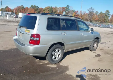 2004 Toyota Highlander из США, поврежденный, VIN JTEGD21A340081549